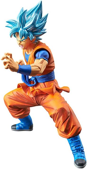 Figura Son Goku SSGSS (Super Saiyan Blue - Capsule Corp Logo) Super Dragon Ball Heroes – Banpresto Original