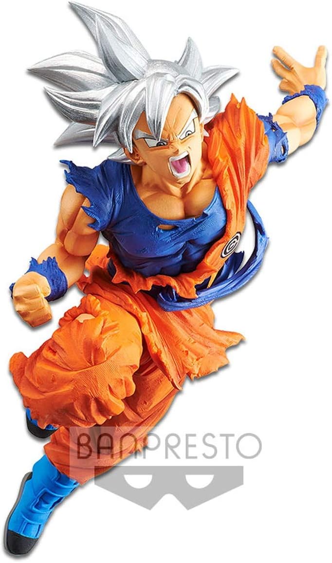 Figura Son Goku Ultra Instinct (Doctrina Egoísta - Capsule Corp Logo) Super Dragon Ball Heroes – Banpresto Original