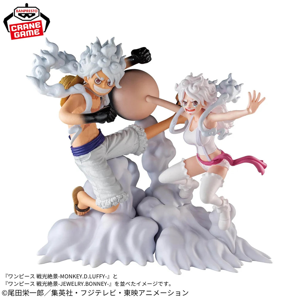 Figura Monkey D. Luffy Gear 5 (Nika) - One Piece Battle Record Collection Special ver. - Banpresto