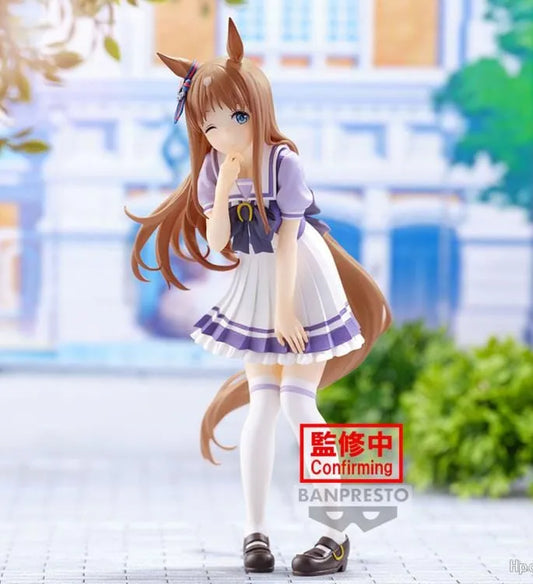 Figura Grass Wonder Umamusume: Pretty Derby – Uniforme Academia Tracen Banpresto Original