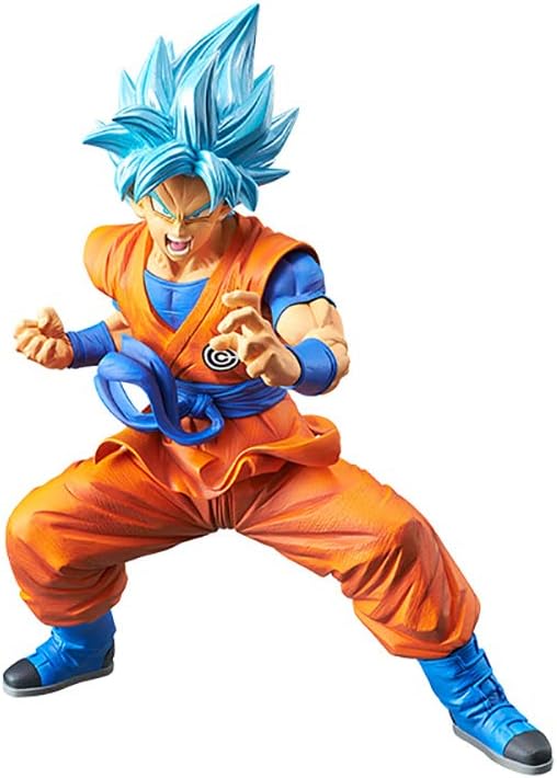 Figura Son Goku SSGSS (Super Saiyan Blue - Capsule Corp Logo) Super Dragon Ball Heroes – Banpresto Original