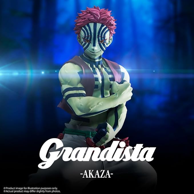 Figura Akaza Demon Slayer Kimetsu no Yaiba - Grandista Banpresto Bandai