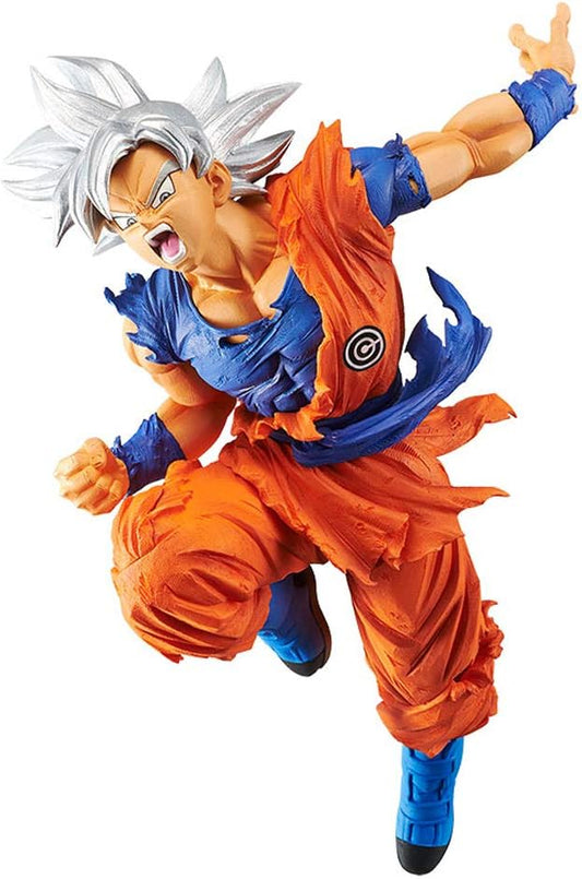 Figura Son Goku Ultra Instinct (Doctrina Egoísta - Capsule Corp Logo) Super Dragon Ball Heroes – Banpresto Original