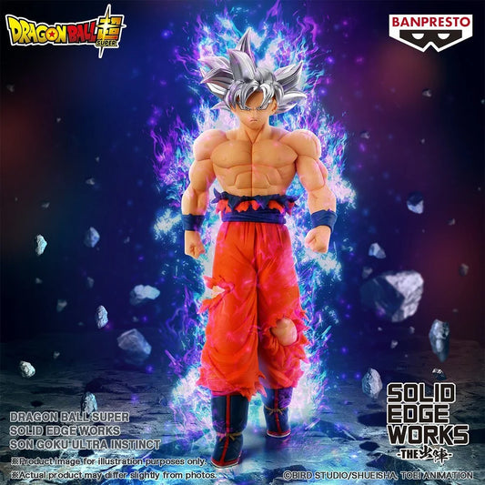 Figura Son Goku Ultra Instinct Solid Edge Works Vol. 16 – Dragon Ball Super Banpresto Original