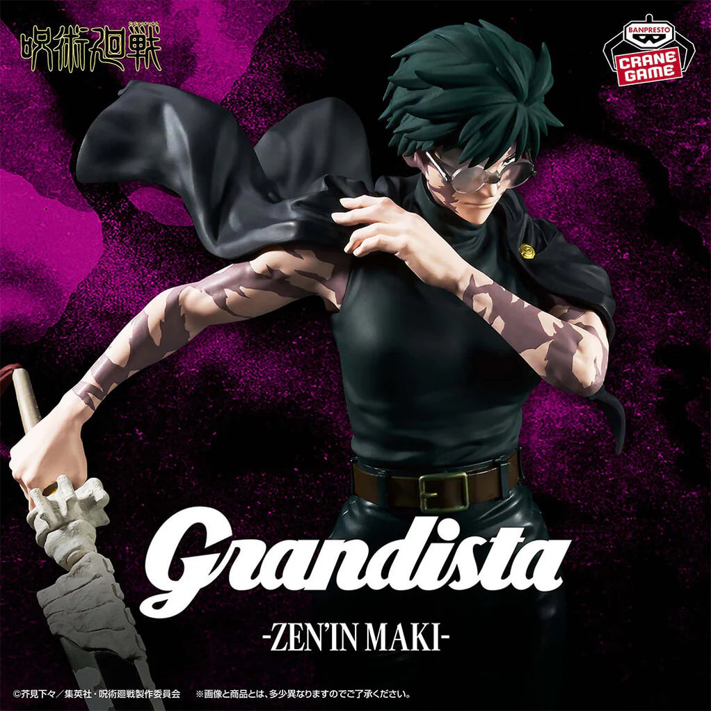 Figura Jujutsu Kaisen Maki Zenin Grandista - Banpresto Original
