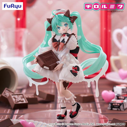 Figura Hatsune Miku x TIROL CHOCO Milk Ver Trio-Try-iT FuRyu - Vocaloid