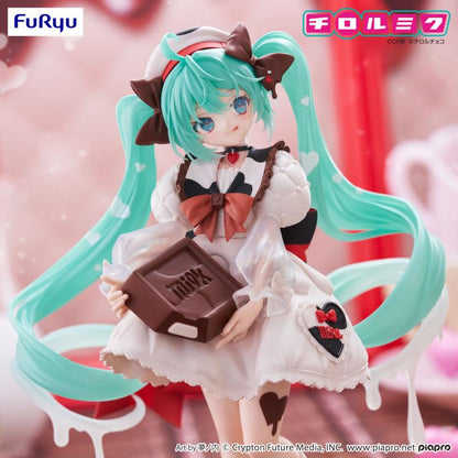 Figura Hatsune Miku x TIROL CHOCO Milk Ver Trio-Try-iT FuRyu - Vocaloid