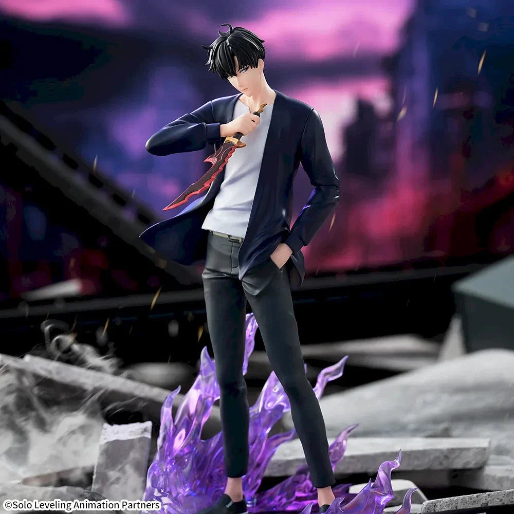 Figura Sung Jinwoo Solo Leveling - Xross Link (SEGA) | Original Nueva