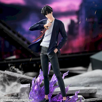 Figura Sung Jinwoo Solo Leveling - Xross Link (SEGA) | Original Nueva