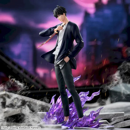 Figura Sung Jinwoo Solo Leveling - Xross Link (SEGA) | Original Nueva
